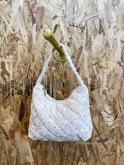 Floral Quilted Purse