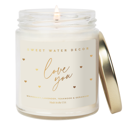 Love You 9 oz Candle