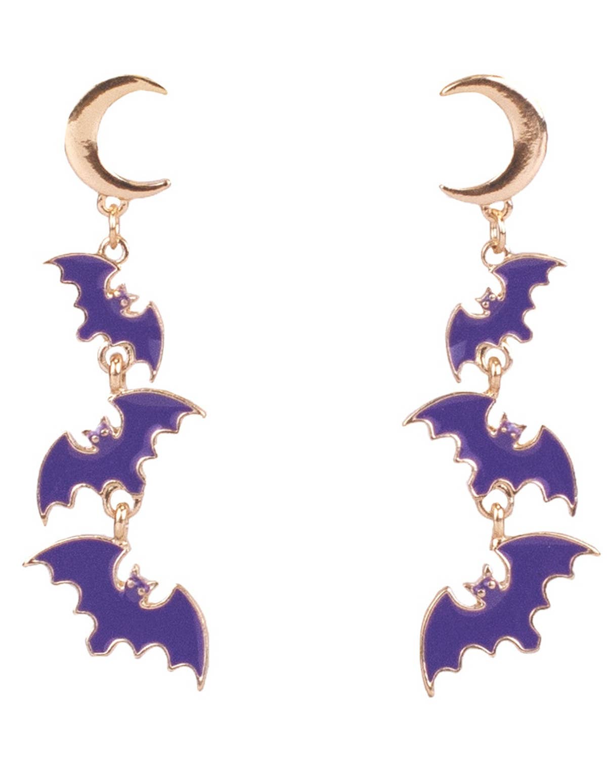 Midnight Bat Earrings