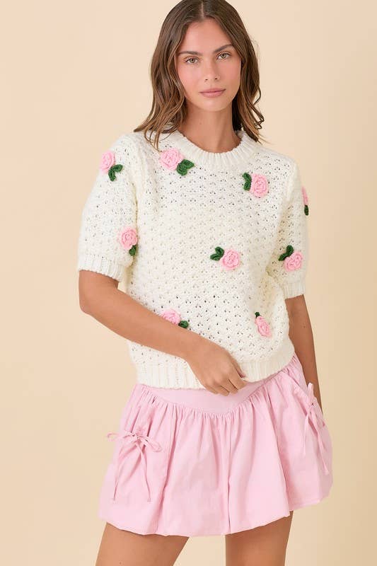 Pink Bubble Skort