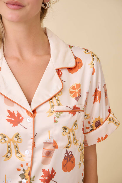 Pumpkin Spice Pajama