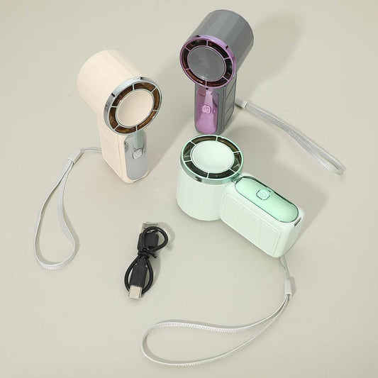 Digital Display Portable Handheld Mini Fan